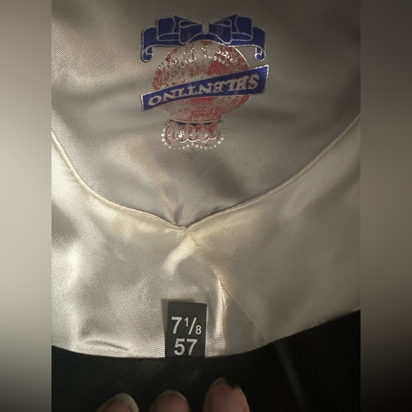 Selentino Sterling 100% fur felt fedora hat - Size 7 1/8 - Picture 11 of 15